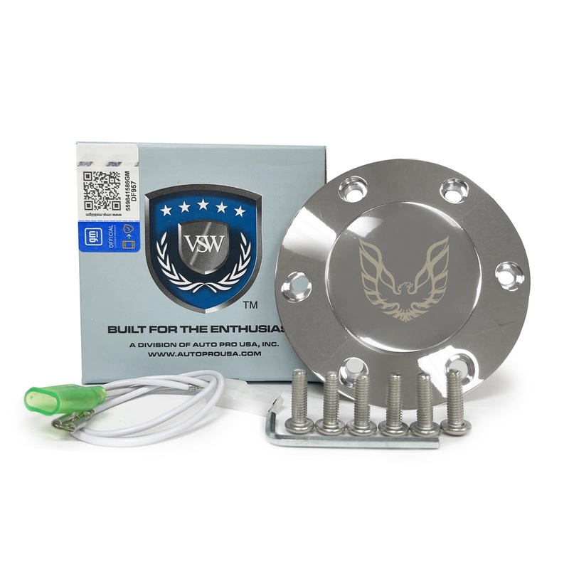 VSW S6 | Pontiac Firebird, 1970-81 | Chrome Etched Horn Button | STE1021-79C