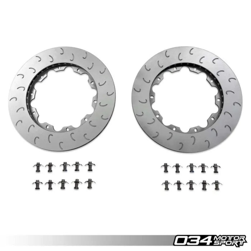 034Motorsprort Replacement Front Rotor Ring Set – Audi S4, S5 (B9+)