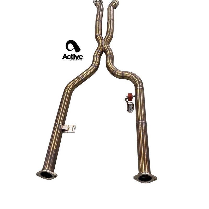Active Autowerke G80/G82 M3/M4 Signature Mid-Pipe with X-Pipe