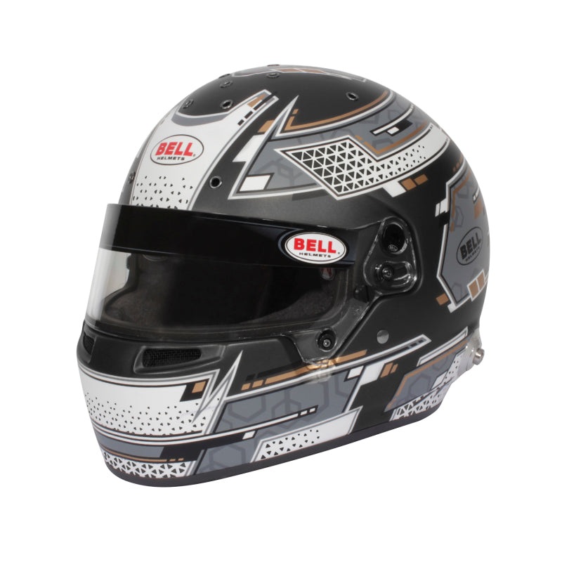Bell RS7 Helmet –  (6 7/8) SA2020/FIA8859 / Size 55 | Stamina Grey