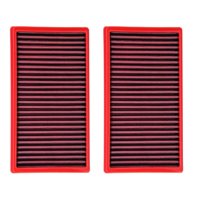 BMC 2009+ BMW 7 (F01/F02/F03/F04) 760i Replacement Panel Air Filter (FULL KIT – Includes 2 Filters)