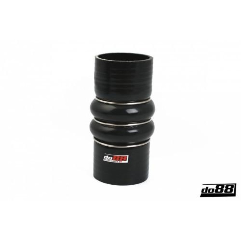 Silicone Hose Black 2-Humps 2” (51mm)