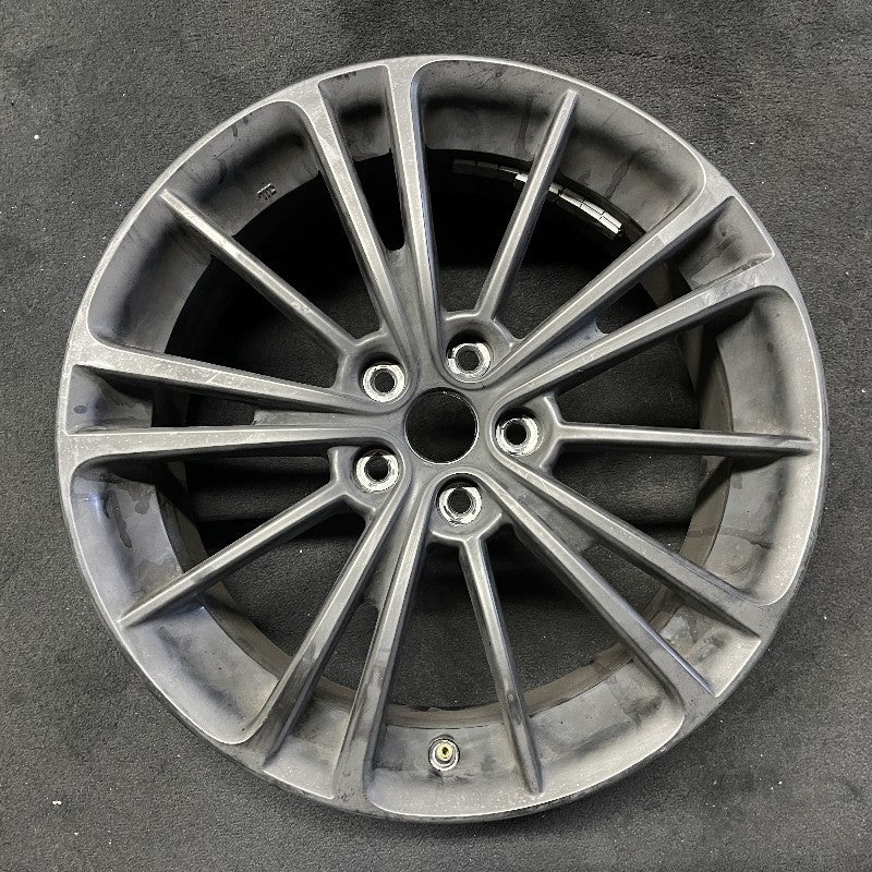 17″ BR-Z 16 17×7 alloy dark gray w/o machined face Original OEM Wheel Rim