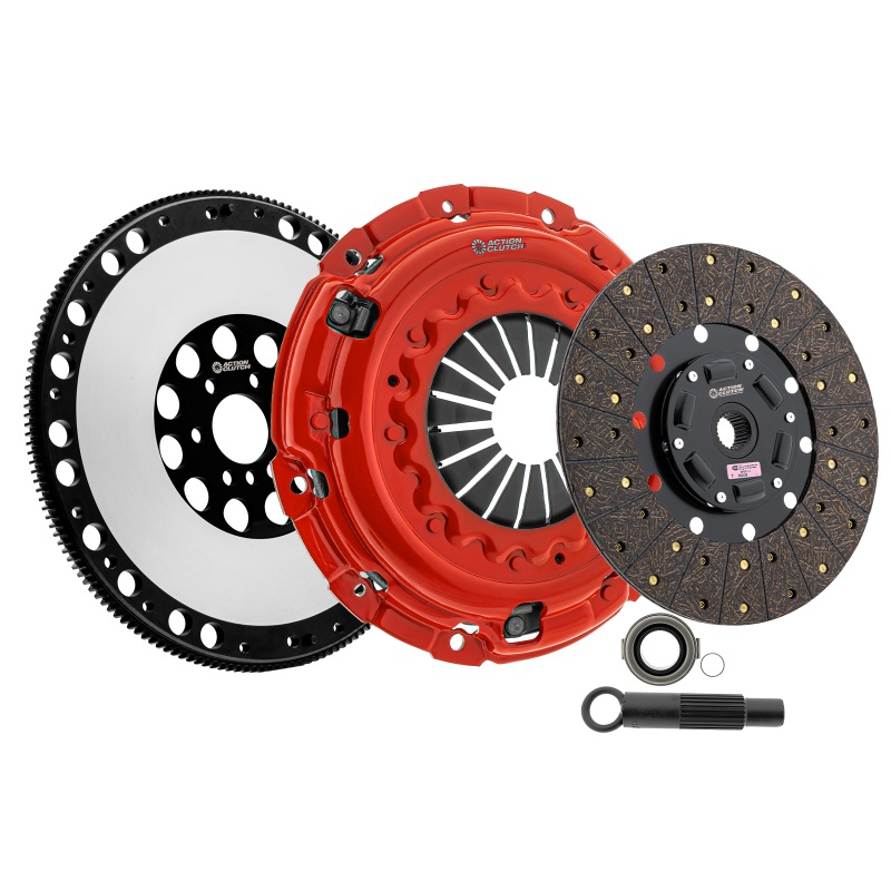 Action Clutch 01-03 BMW 530i 3.0L RWD Stage 1 Clutch Kit (1OS) w/Lightened Flywheel