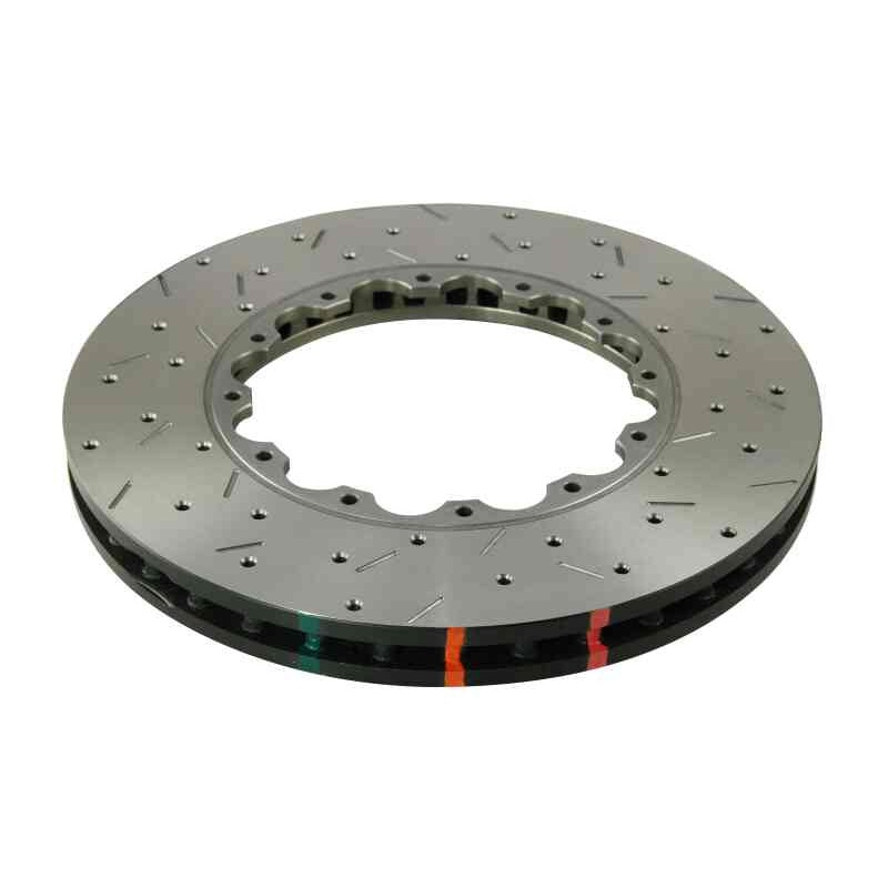 DBA 2004 WRX STi (5×100) Front Cross Drilled & Slotted 5000 Series Replacement Rotor Rings
