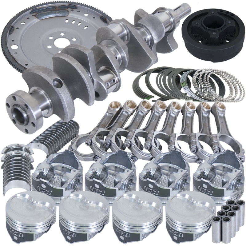 Eagle Ford 302 3.250in Crank 5.400in I-Beam Rod -10cc 4.060in Pistons 164 Tooth FW Balanced Assembly