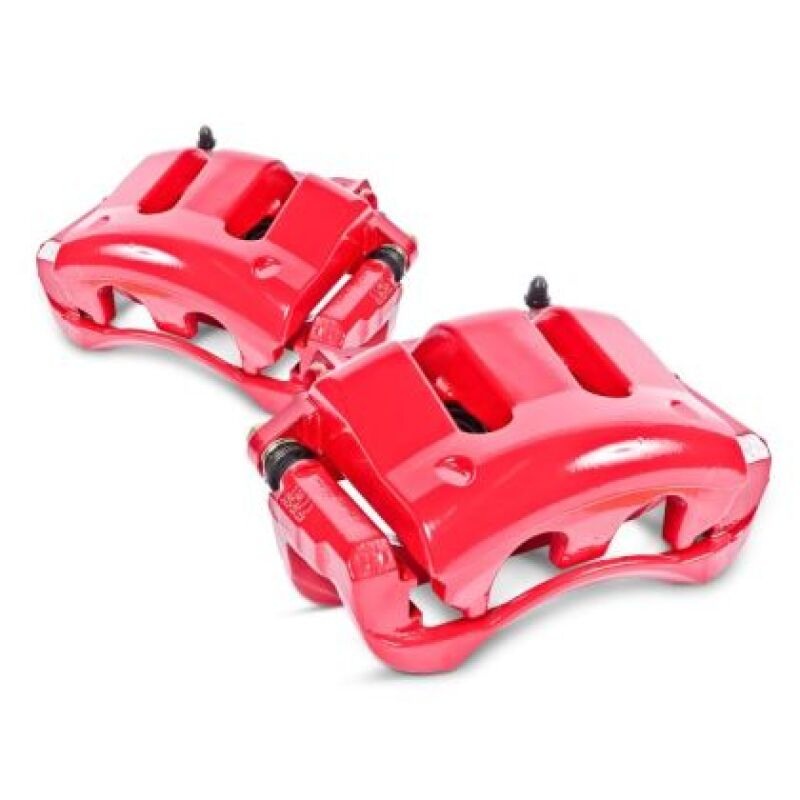 Power Stop 10-13 Kia Forte Koup Rear Red Caliper w/Bracket – Pair