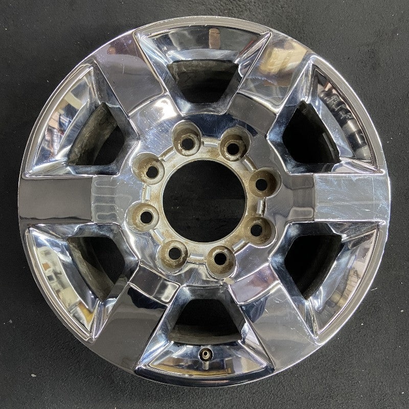 18″ SIERRA 2500 PICKUP 15-18 18×8 aluminum 6 spoke flat spoke opt PYR Original OEM Wheel Rim