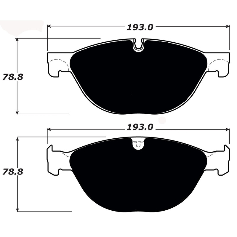 Porterfield Brake Pads for 2011 JAGUAR XKR