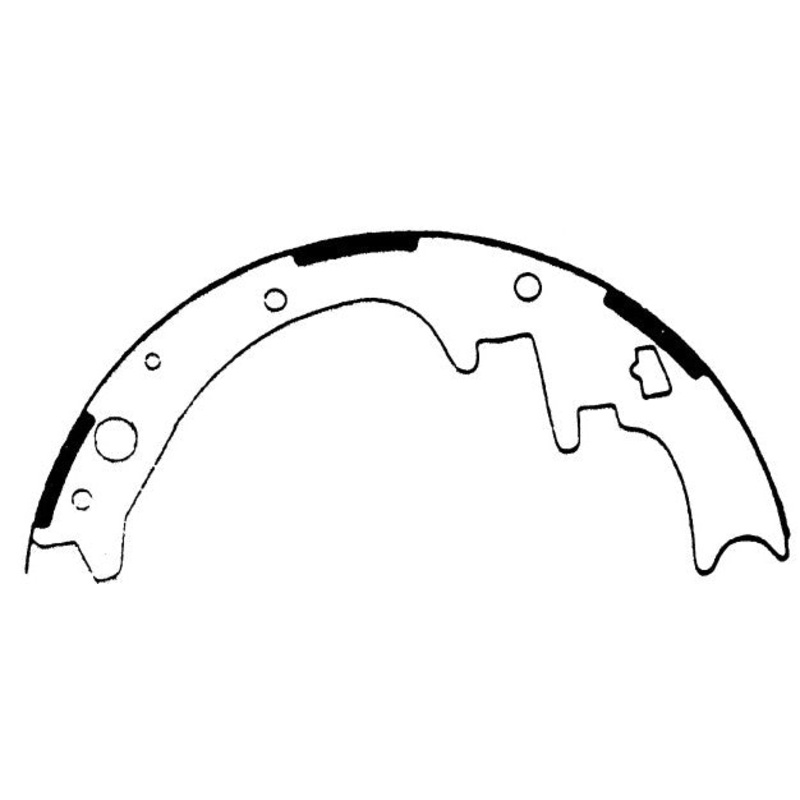 Porterfield Brake Shoes for 1995 DODGE DAKOTA 4WD 10” Rear Shoe