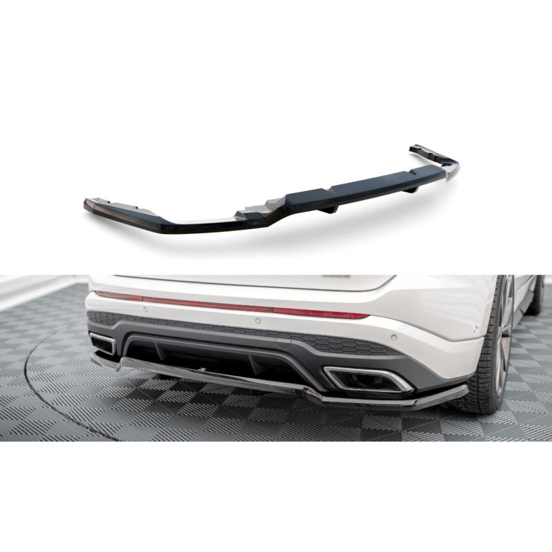 Maxton Design Central Rear Splitter (With Vertical Bars) – Ford Edge Sport Mk2
