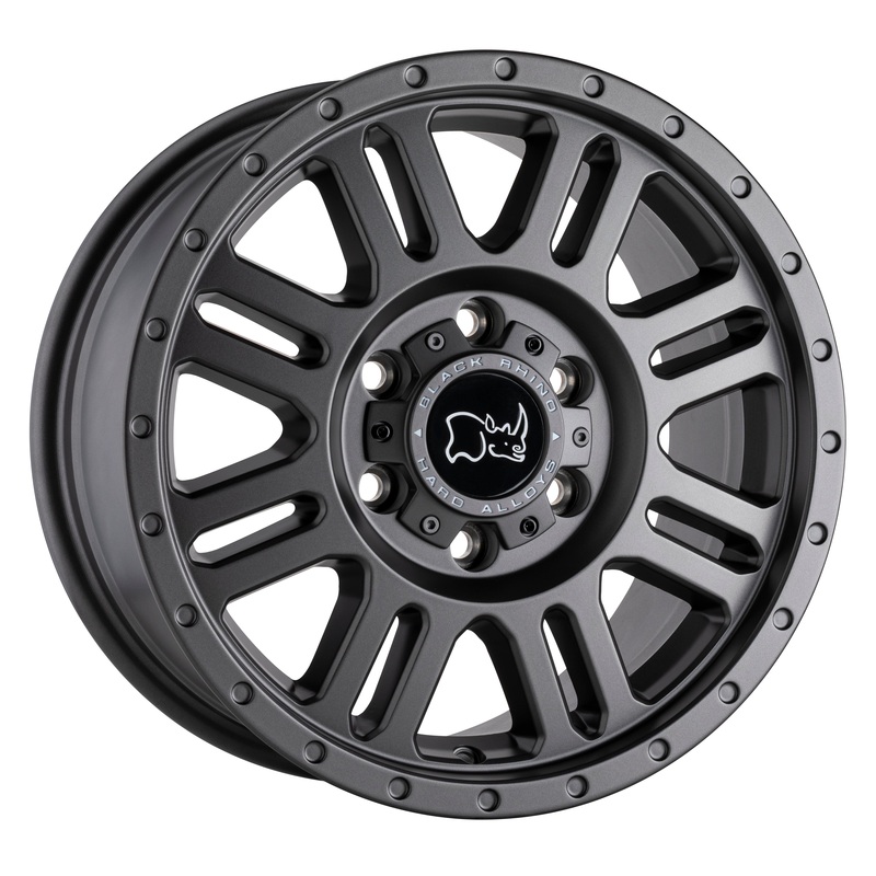 18×8.0 Black Rhino Yellowstone 5×130