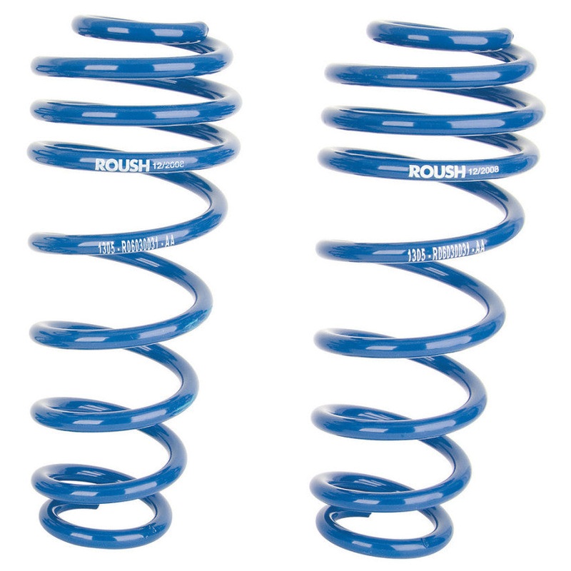 Roush 2005-2014 Ford Mustang Stage 2/3 Rear Coil Springs (For Use w/ 401296)