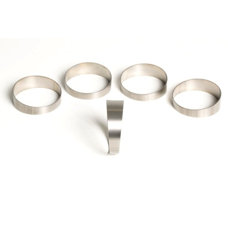 Ticon Industries 3.50in 45 Degree 1.65D/5.775in CLR Loose Radius 1mm Wall Titanium Pie Cuts – 5pk