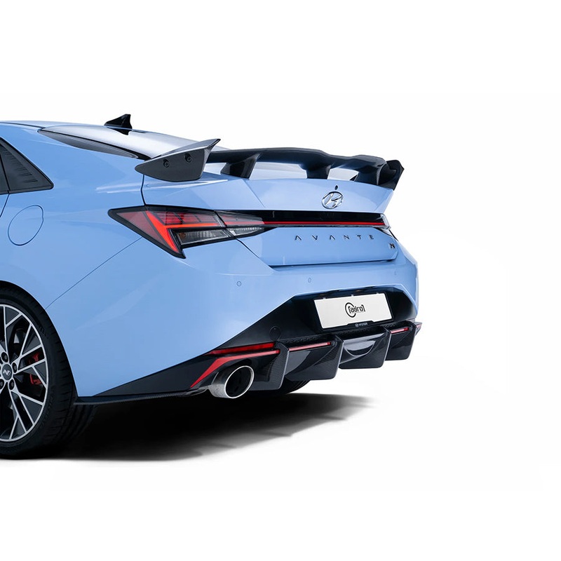 ADRO Carbon Fiber Rear Diffuser – 2022+ Hyundai Elantra N
