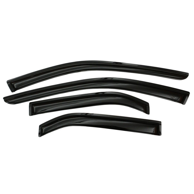 AVS 2022 Nissan Frontier (Crewcab Pickup) Ventvisor Outside Mount Window Deflectors 4pc – Smoke