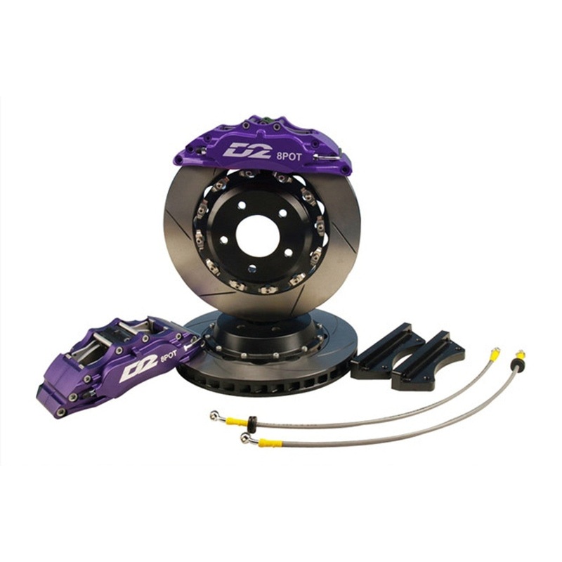 D2 Racing 6 Piston Rear Big Brake Kit with 380mm Rotors | Universal (D2-BBKR380-RC