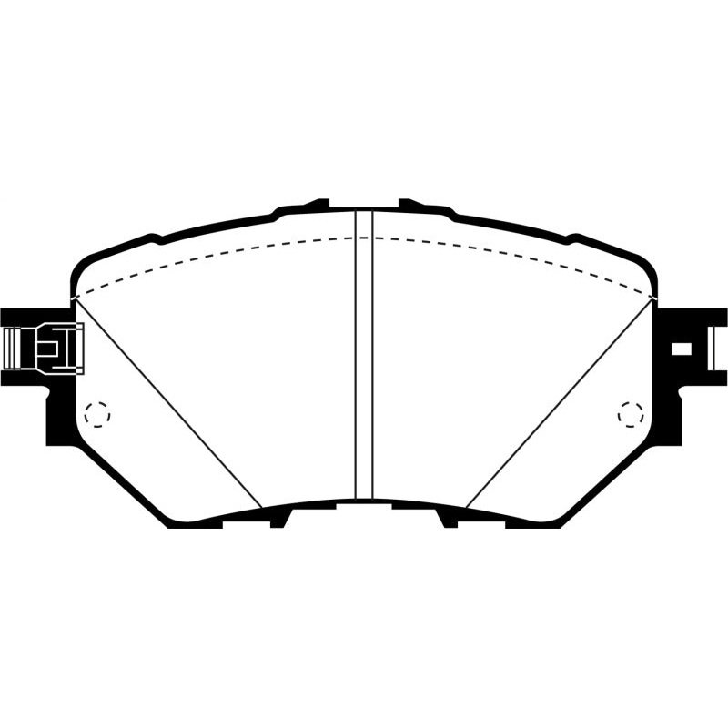 EBC 14+ Mazda 3 2.0 (Mexico Build) Greenstuff Front Brake Pads