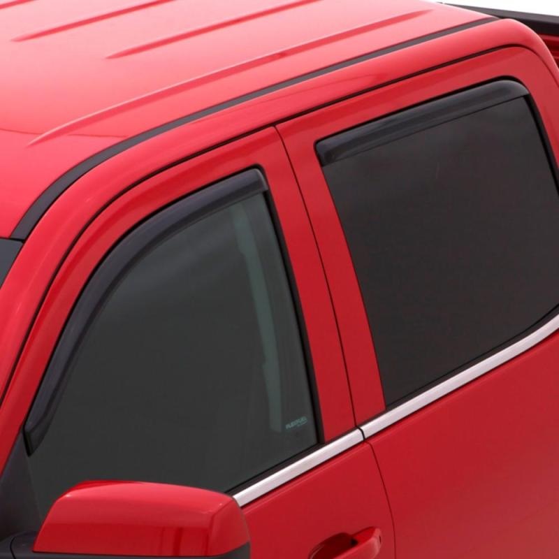 AVS 14-18 Toyota Corolla Ventvisor In-Channel Front & Rear Window Deflectors 4pc – Smoke