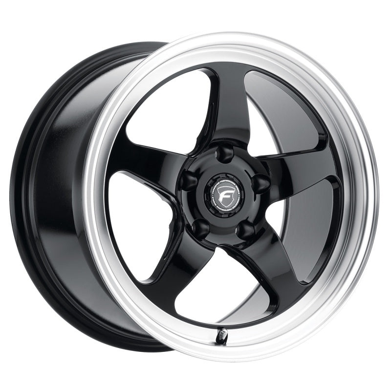 Forgestar D5 Drag 17×10 / 5×139.7 BP / ET38 / 7.0in BS Gloss Black Wheel