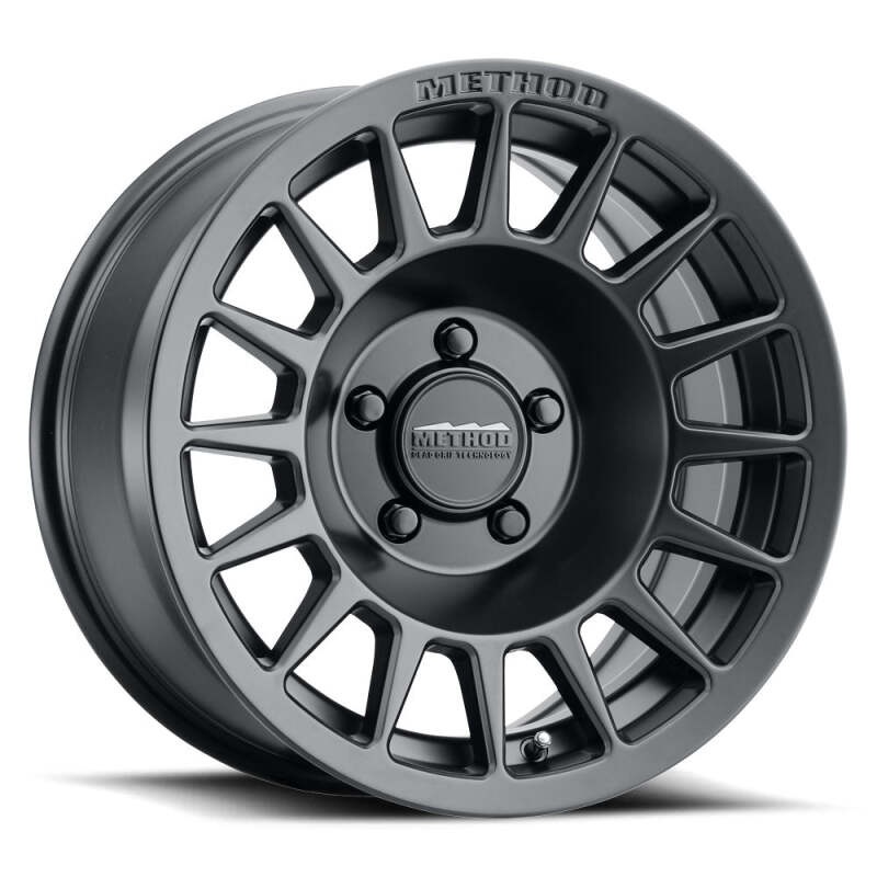 Method MR707 Bead Grip 17×8.5 25mm Offset 6×5.5 BP 106.25mm CB – Matte Black Wheel