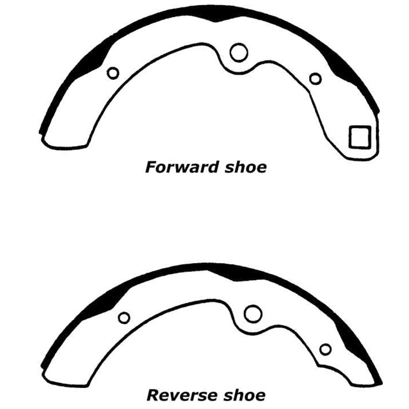 Porterfield Brake Shoes for 1973 NISSAN 260Z