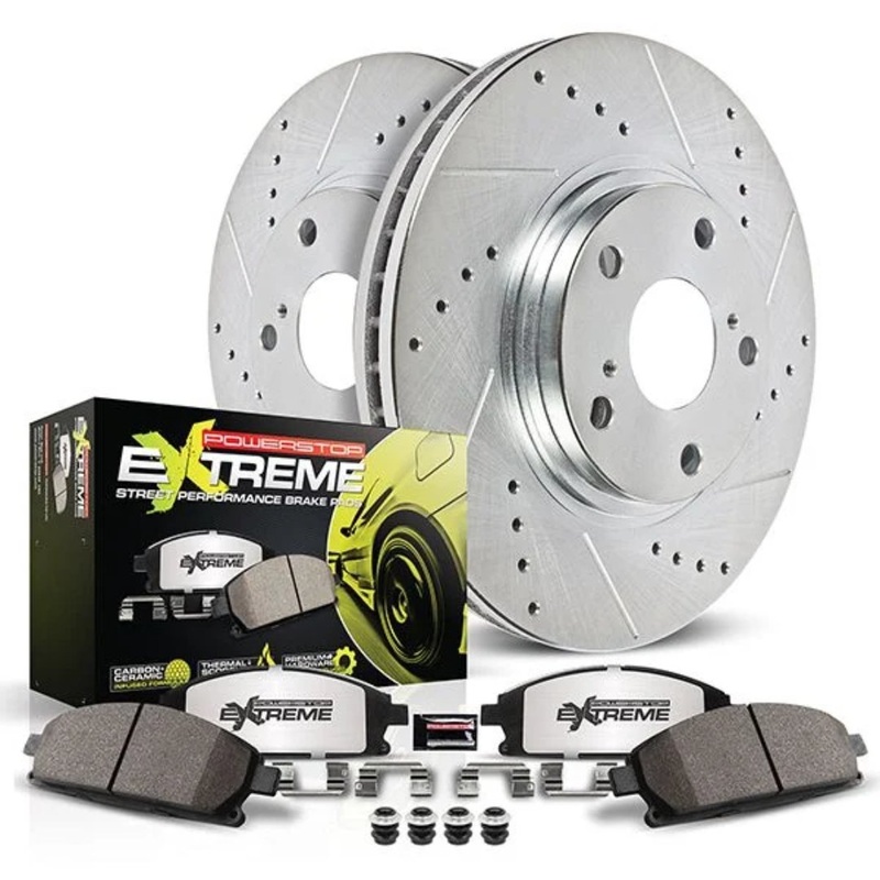 PowerStop Z26 “Street Warrior” Front Brake Kit | 22+ Civic Si, 23+ Integra A-Spec