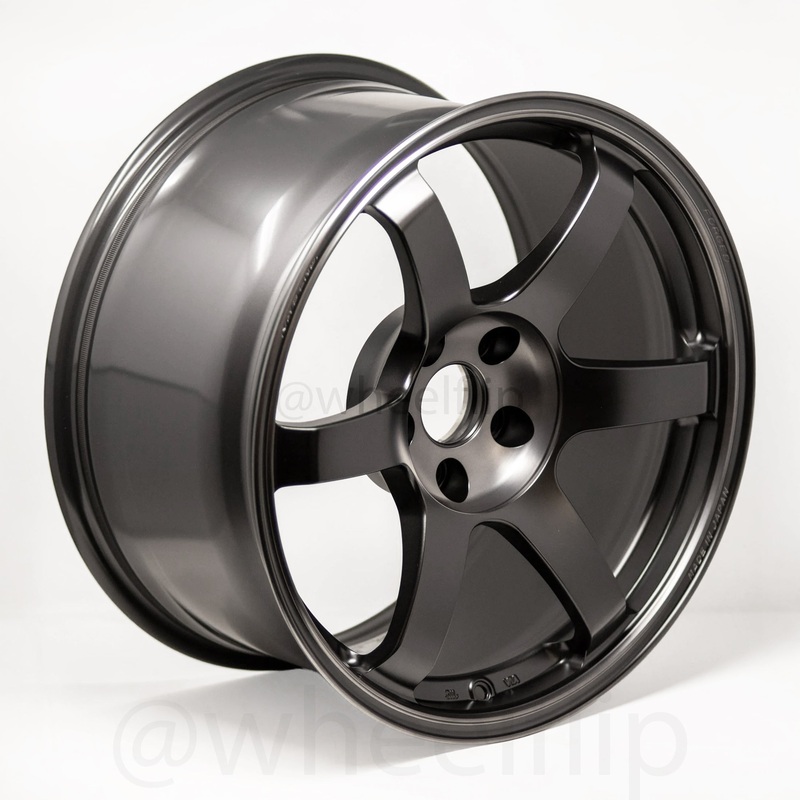 Volk Racing TE37 Saga SL M-Spec 18×9.5 +39 5×114.3 Pressed Black (SET)