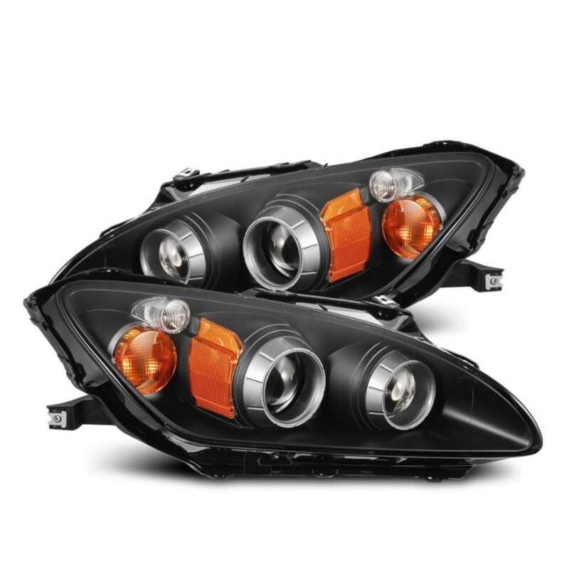 AlphaRex 99-09 Honda S2000 LUXX-Series Projector LED Headlights – Black
