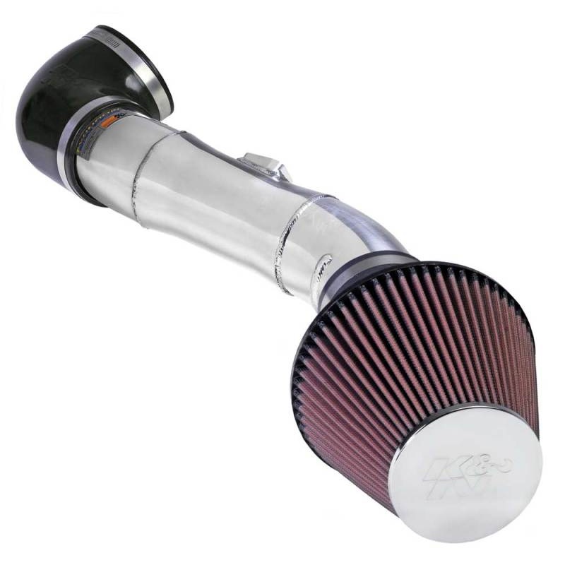 K&N 05 Ford Mustang GT V8-4.6L Polished Typhoon Short Ram Intake