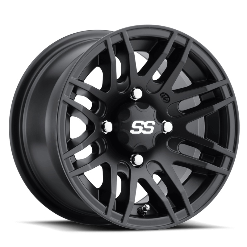 SS316 12×7 Matte Black Wheel by ITP