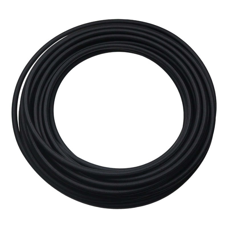 DeatschWerks 10AN Black Nylon Braided PTFE Hose – 50ft