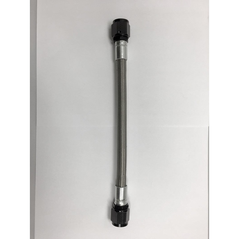 Fragola -10AN PTFE Hose Assembly Straight x Straight 24in