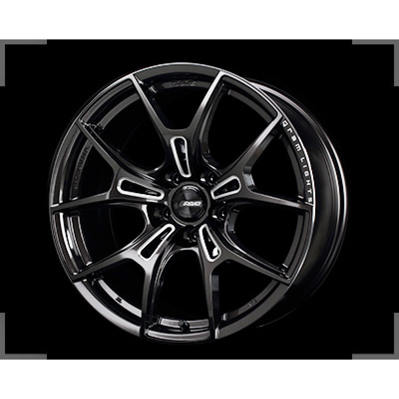 Gram Lights 57FXZ 20×9.5 +35 5-120 Super Dark Gunmetal & Machining Rim Edge DC Wheel