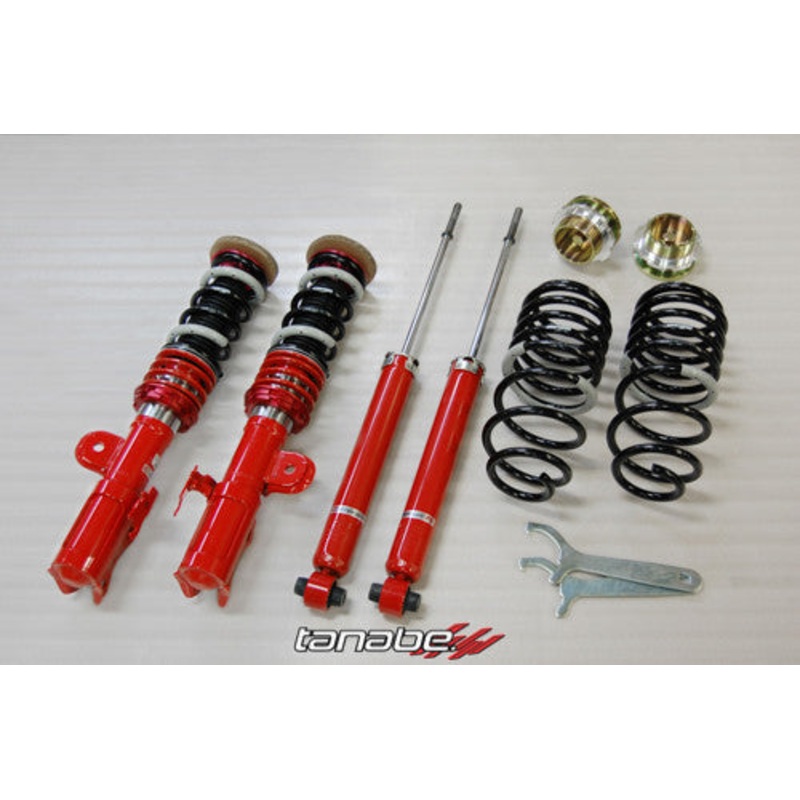 Tanabe Sustec Pro Comfort-R Coilover Kit 2009-2010 Toyota Yaris 5 Door Hatchback