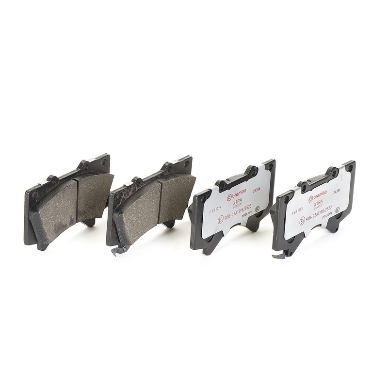 XTRA Low-Met Front Disc Brake Pad Set – P83107X