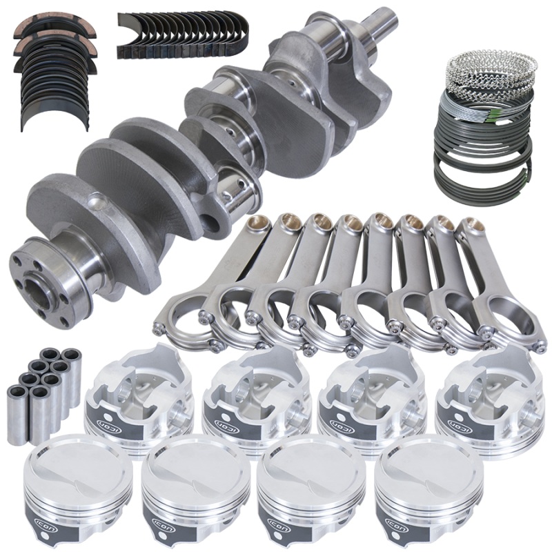 Eagle Ford 351W 4.000in Crank 2.750in Mains 6.200in H-Beam -15.8cc 4.030in Pistons Rotating Assembly