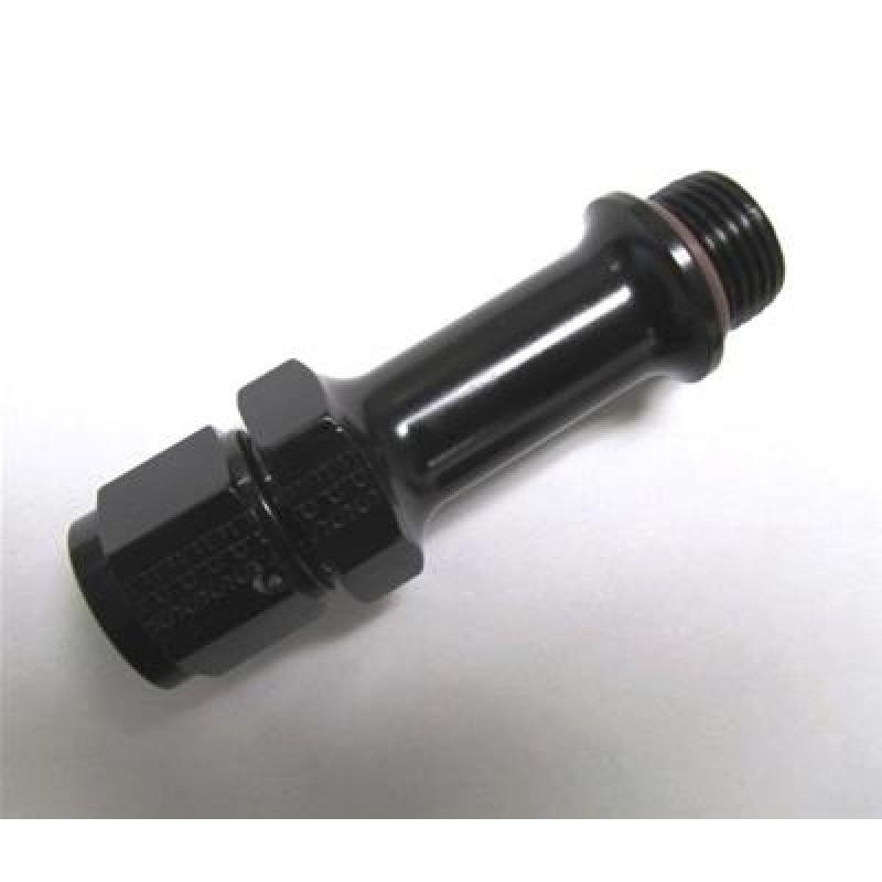 Fragola -8AN x 7/8-20 Carb Adapter Long 3in – Black