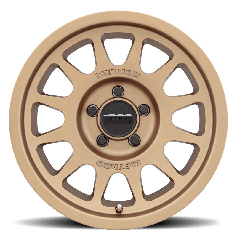 Method MR703 17×8.5 +35mm Offset 5×150 110.5mm CB Method Bronze Wheel
