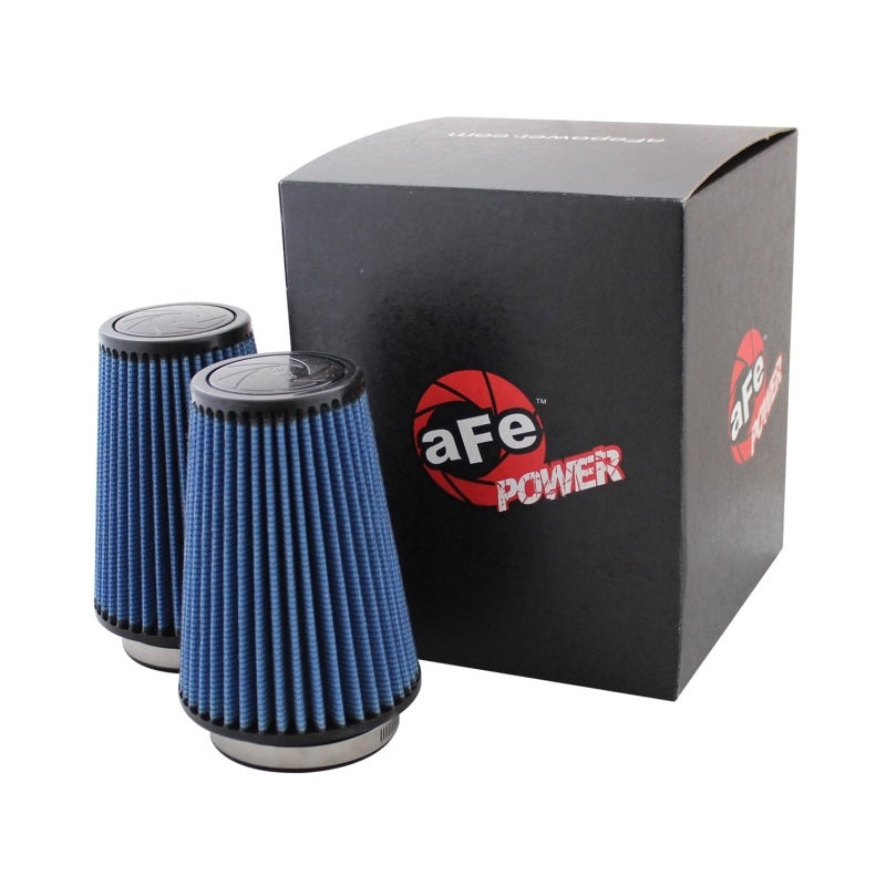 aFe MagnumFLOW IAF PRO 5R EcoBoost Stage 2 Replacement Air Filter 3-1/2F x 5B x 3-1/2T x 7H x 1 FL
