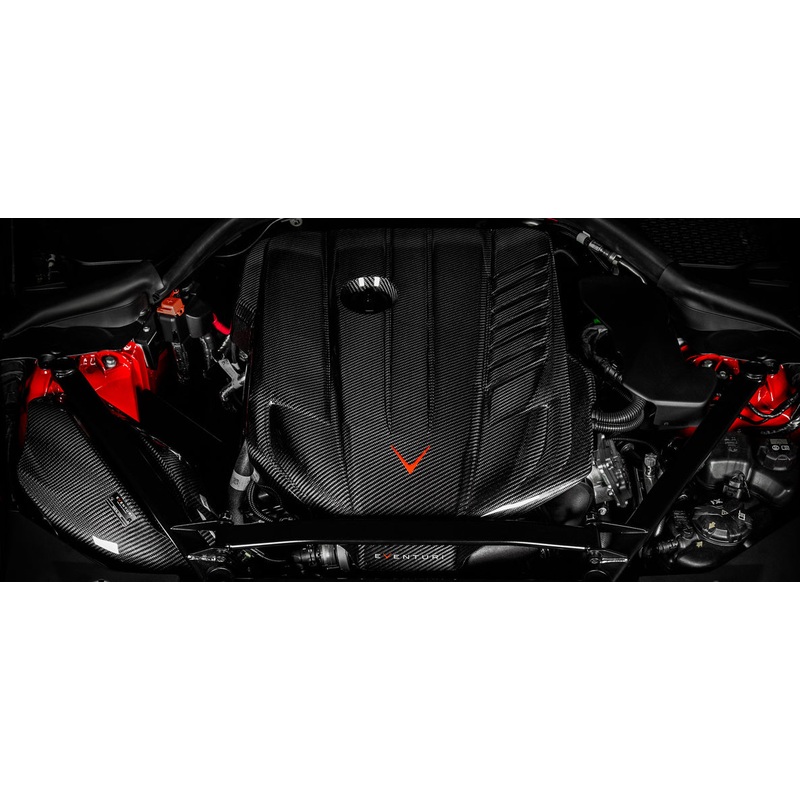Eventuri Carbon Engine Cover | 2020-2026 Toyota Supra 3.0L (EVE-A90-CF-ENG)