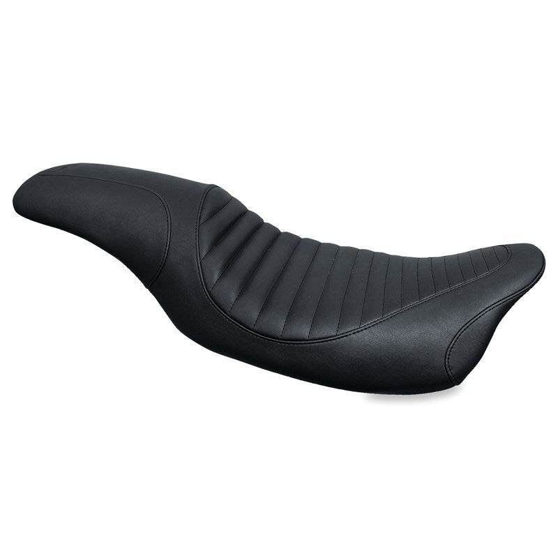 Mustang 08-21 Harley Electra Glide,Rd Glide,Rd King,Str Glide Tripper Fastback 1PC Seat – Black