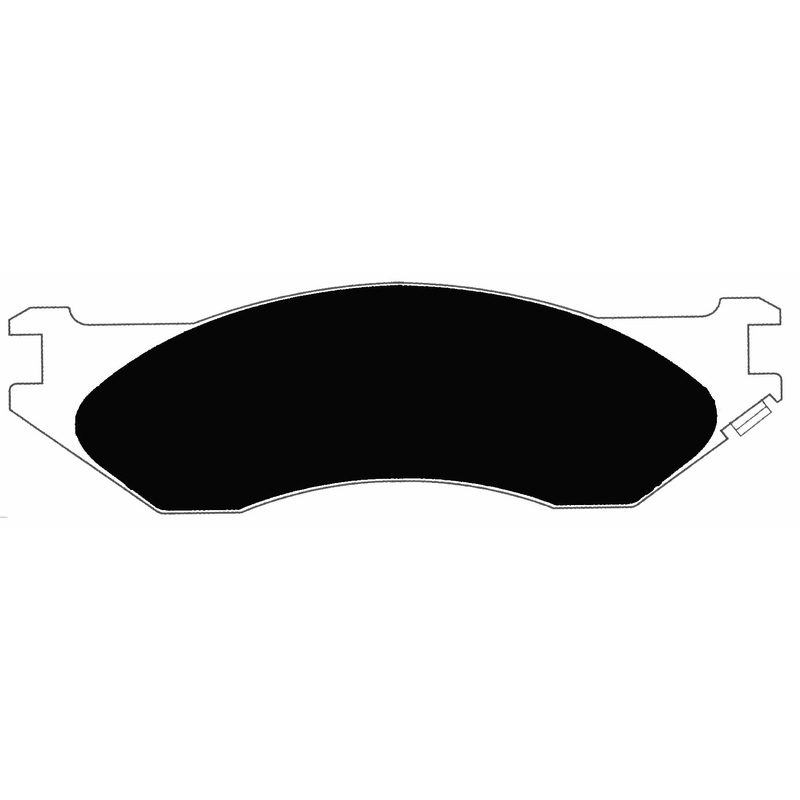 Porterfield Brake Pads for 2004 DODGE RAM 1500 2WD