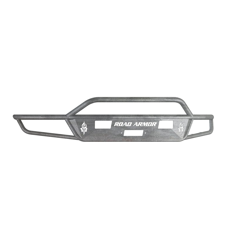 Road Armor 10-14 Ford Raptor Sahara Front Winch Bumper w/Pre-Runner Guard – Raw