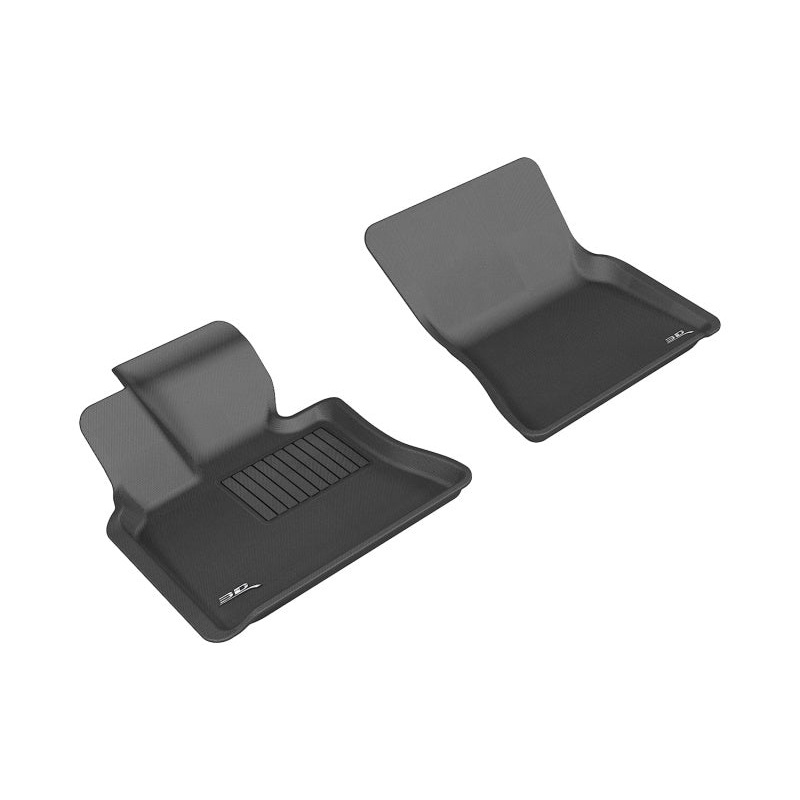 3D MAXpider 2007-2013 BMW X5/X6 E70/E71 Kagu 1st Row Floormat – Black