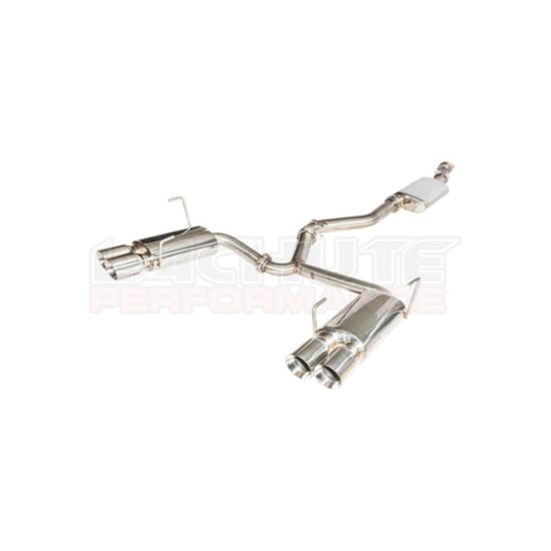 LP Aventure [22-25 WRX] Catback Exhaust w/ Resonator | FLP2022+CB-WRX-SD3R