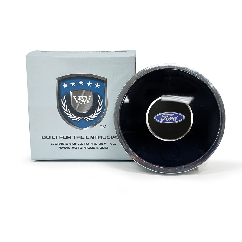 VSW S6 | Ford Blue Oval Raised Emblem | Deluxe Horn Button | STE1074DLX
