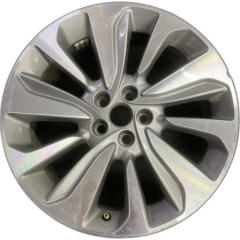 18″ ENCORE 17-18 18×7 aluminum 10 spoke gray inlay Original OEM Wheel Rim