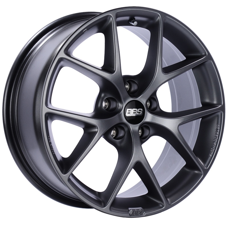 BBS SR 19×8.5 5×120 ET32 Satin Grey Wheel -82mm PFS/Clip Required