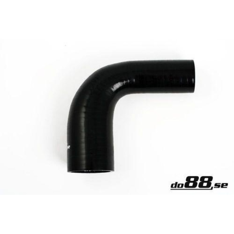 Silicone Hose Black 90 degree 1,625 – 2” (41 – 51mm)
